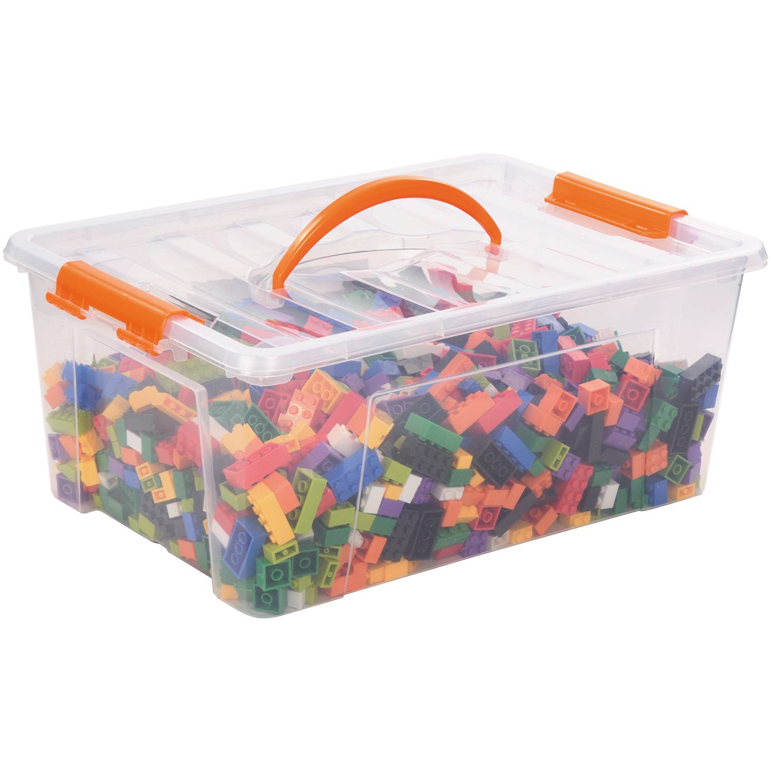 EDUPLAY 120745 Baublocks klein, Noppensteine, 1600-teilig (1 Set)