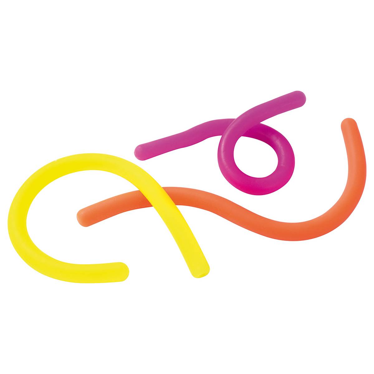 EDUPLAY 130298 Nudeln zum Ziehen/Drücken, mehrfarbig, 3-teilig (1 Set)