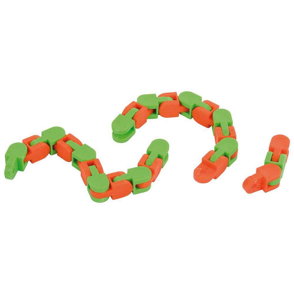 EDUPLAY 130301 Unendliche Schlange, orange/grün