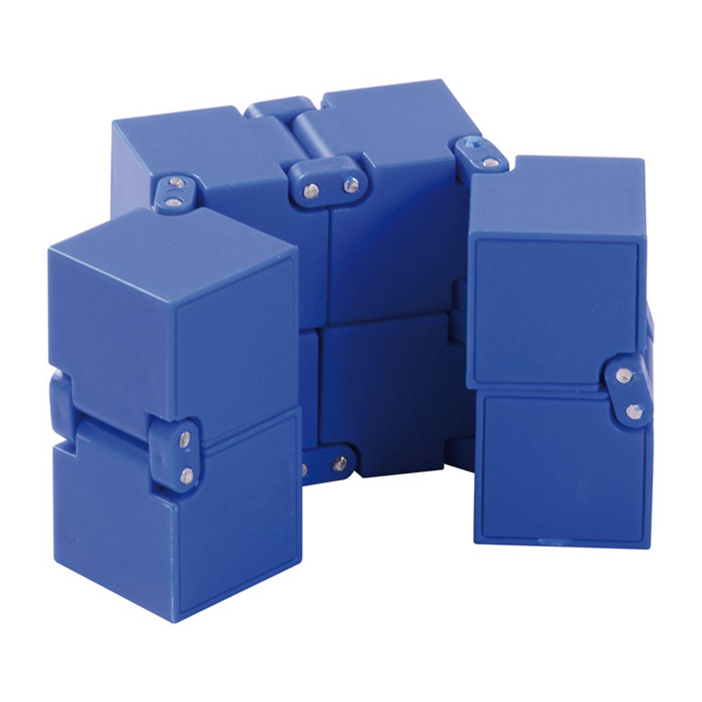 EDUPLAY 130302 Unendlicher Würfel, 4 x 4 x 4 cm, blau