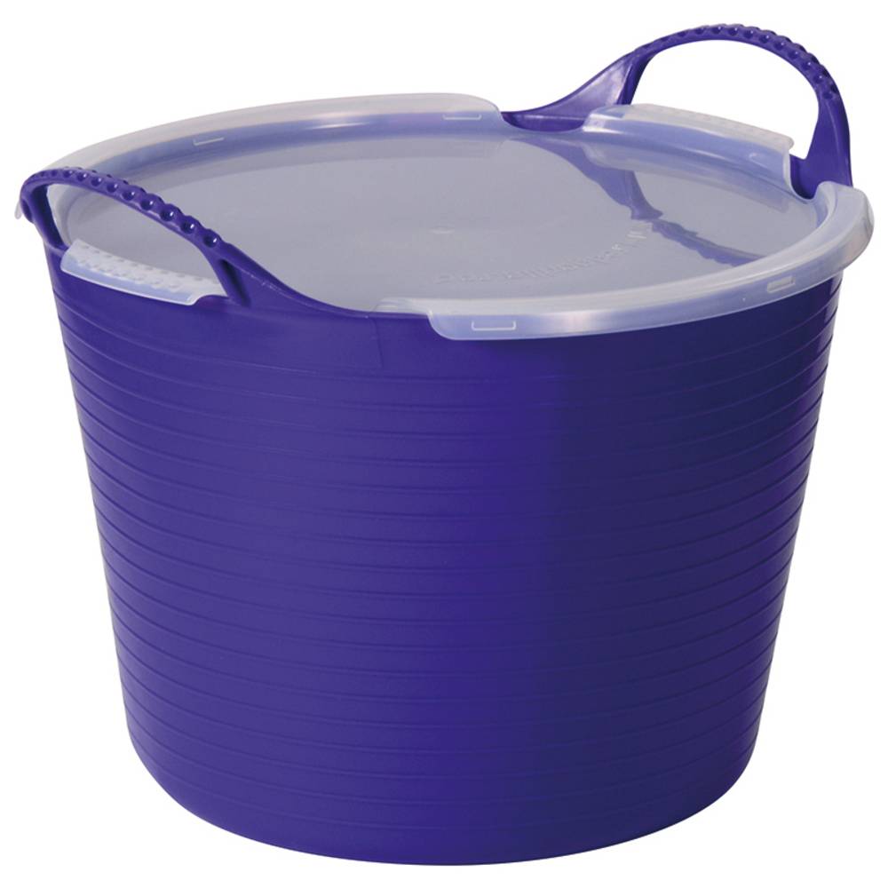 EDUPLAY 160283 Wanne 14 L hoch, Ø 33 x 23 cm, lila