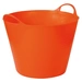 EDUPLAY 160285 Wanne 26 L hoch, Ø 39 x 30 cm, orange EDUPLAY 160285 Wanne 26 L hoch, Ø 39 x 30 cm, orange