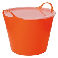 EDUPLAY 160285 Wanne 26 L hoch, Ø 39 x 30 cm, orange EDUPLAY 160285 Wanne 26 L hoch, Ø 39 x 30 cm, orange