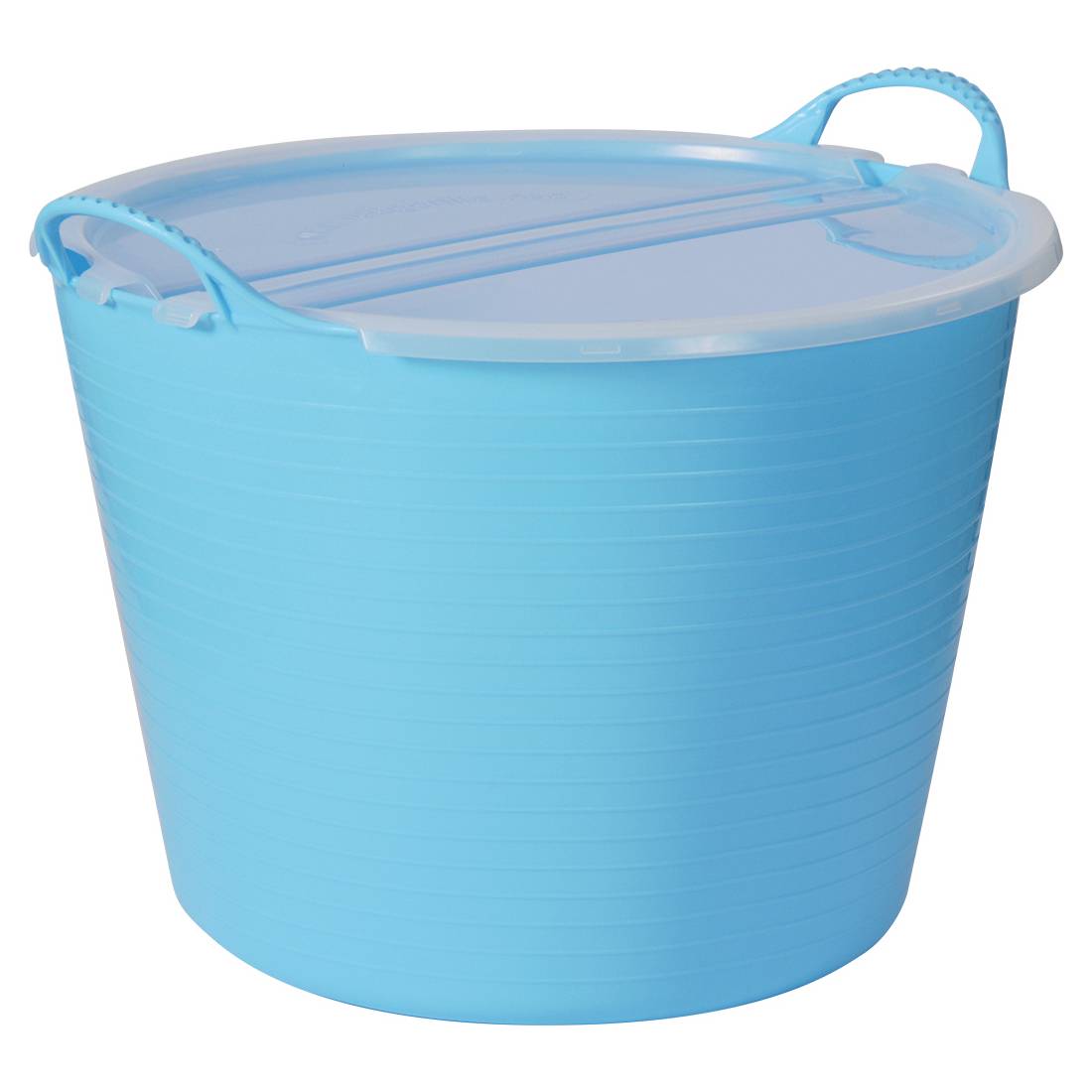 EDUPLAY 160286 Wanne 38 L hoch, Ø 45 x 33 cm, hellblau
