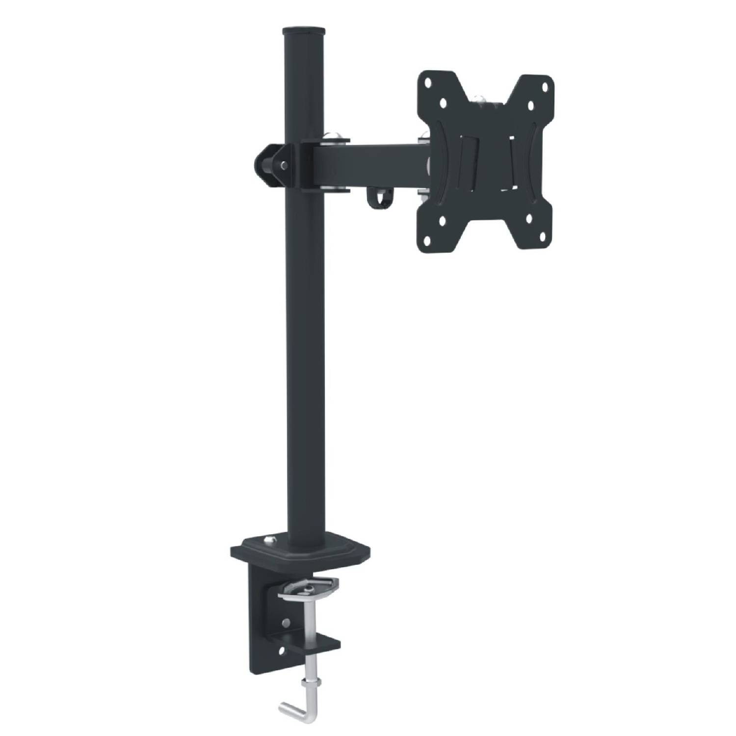 Pixel Single Monitor Halterung 13-27 Zoll-Höhenverstellbare Tischhalterung 360° schwenkbar 100x100