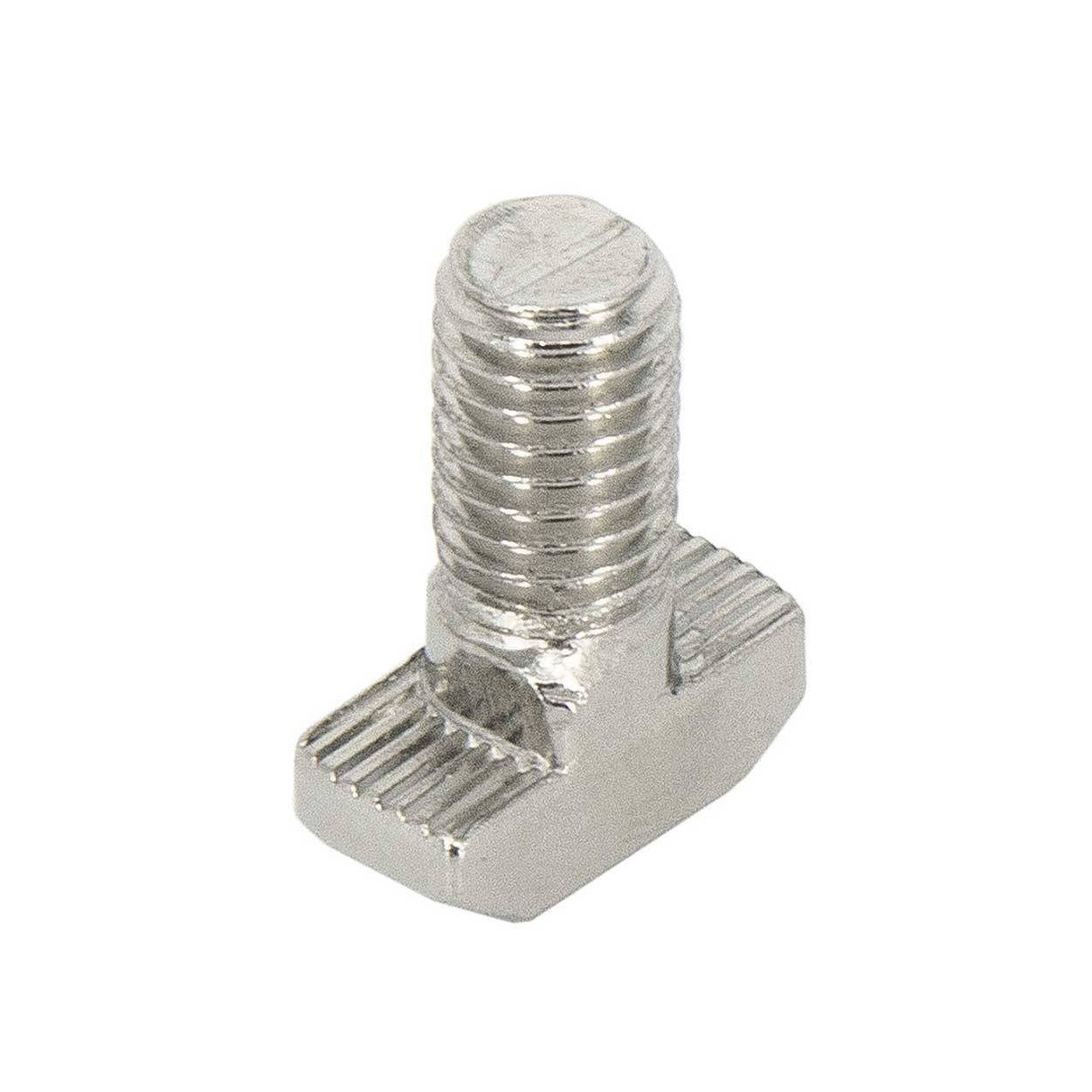 SCHMIDT systemprofile 100x Hammerschraube M8 16mm Nut 8 T-Schraube mit Steg Befestigungsmaterial Aluprofil-Zubehör