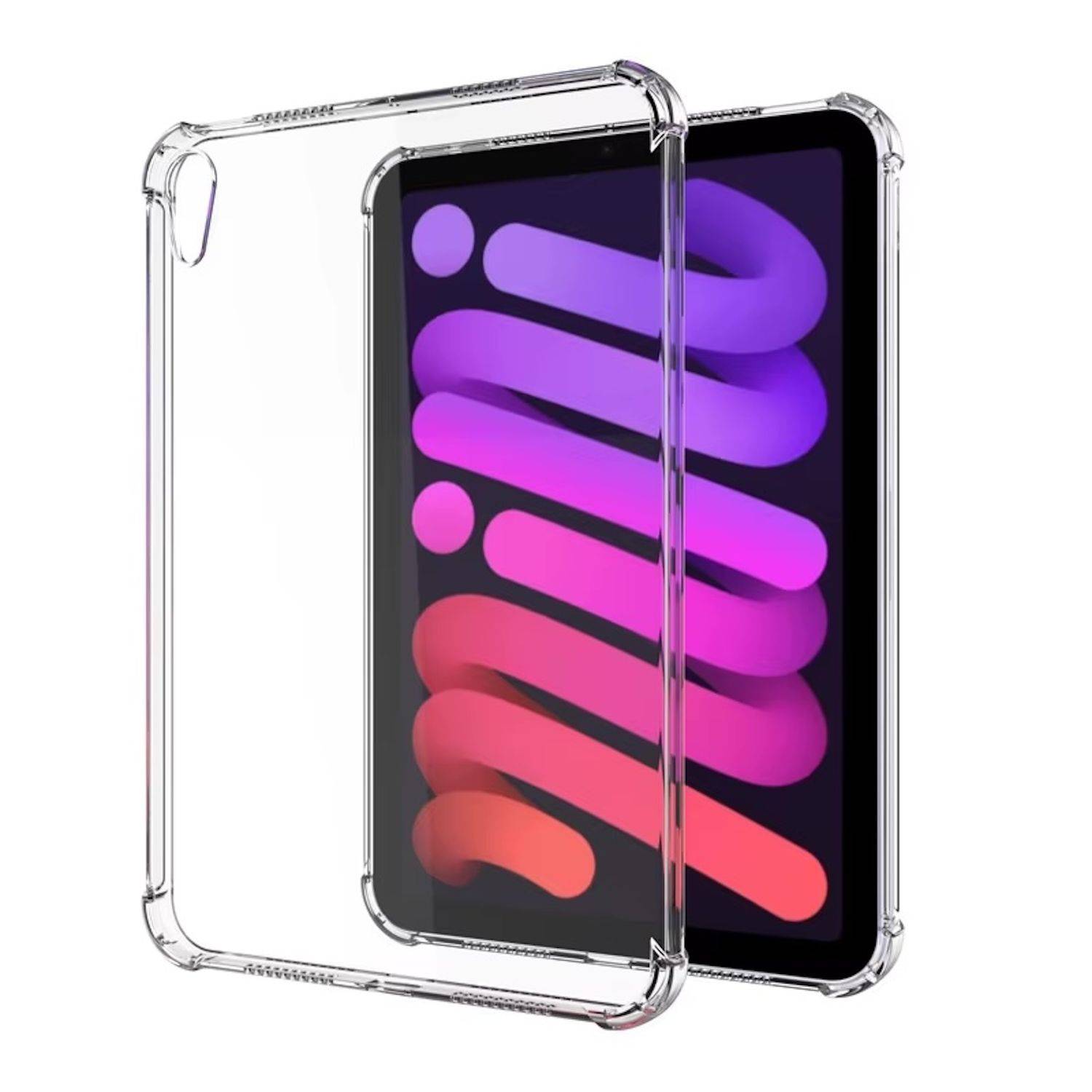 Für Apple iPad Mini 2024 8.3 " / Mini 6 2021 chock Hülle TPU dünn Transparent