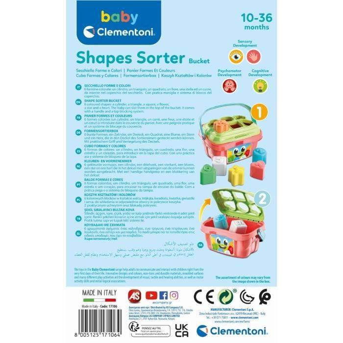 CLEMENTONI Baby - Shape Sorter - Erweckungsspiel
