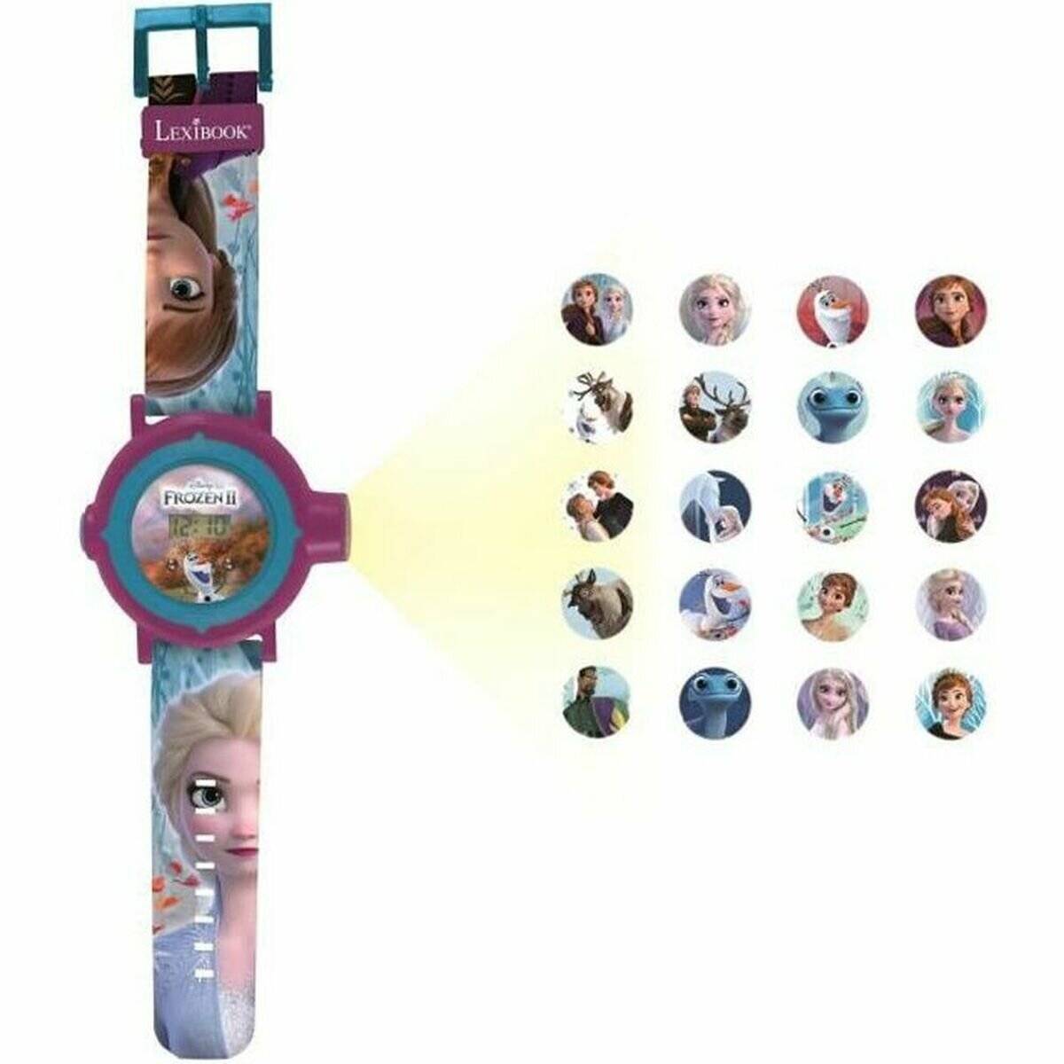 Lexibook - Disney Frozen - Digitale Projektionsuhr (DMW050FZ)