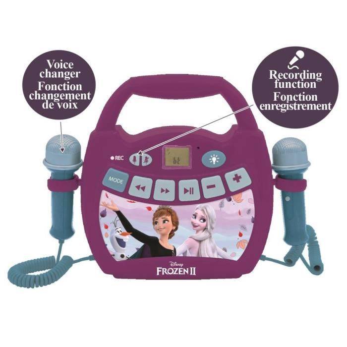 THE SNOW QUEEN - Bluetooth-Lautsprecher - Lichteffekte, Mikrofone und Akku