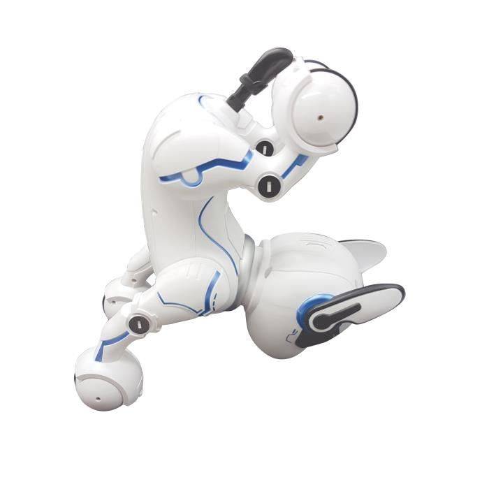Power Puppy - Mein intelligenter programmierbarer und taktiler Roboterhund mit Fernbedienung - LEXIBOOK