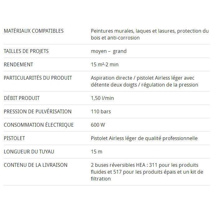Airless Pumpe HEA CS350R