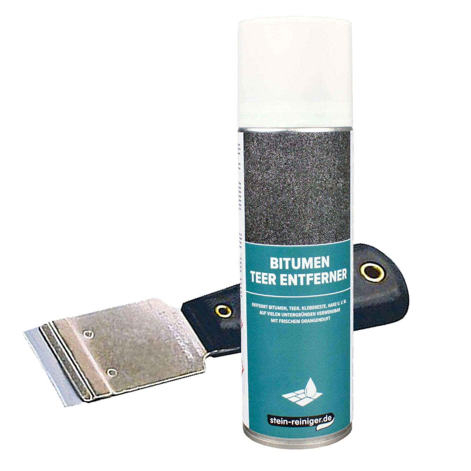 stein-reiniger.de Bitumen Teer Entferner 300 ml inkl. Reinigungsschaber