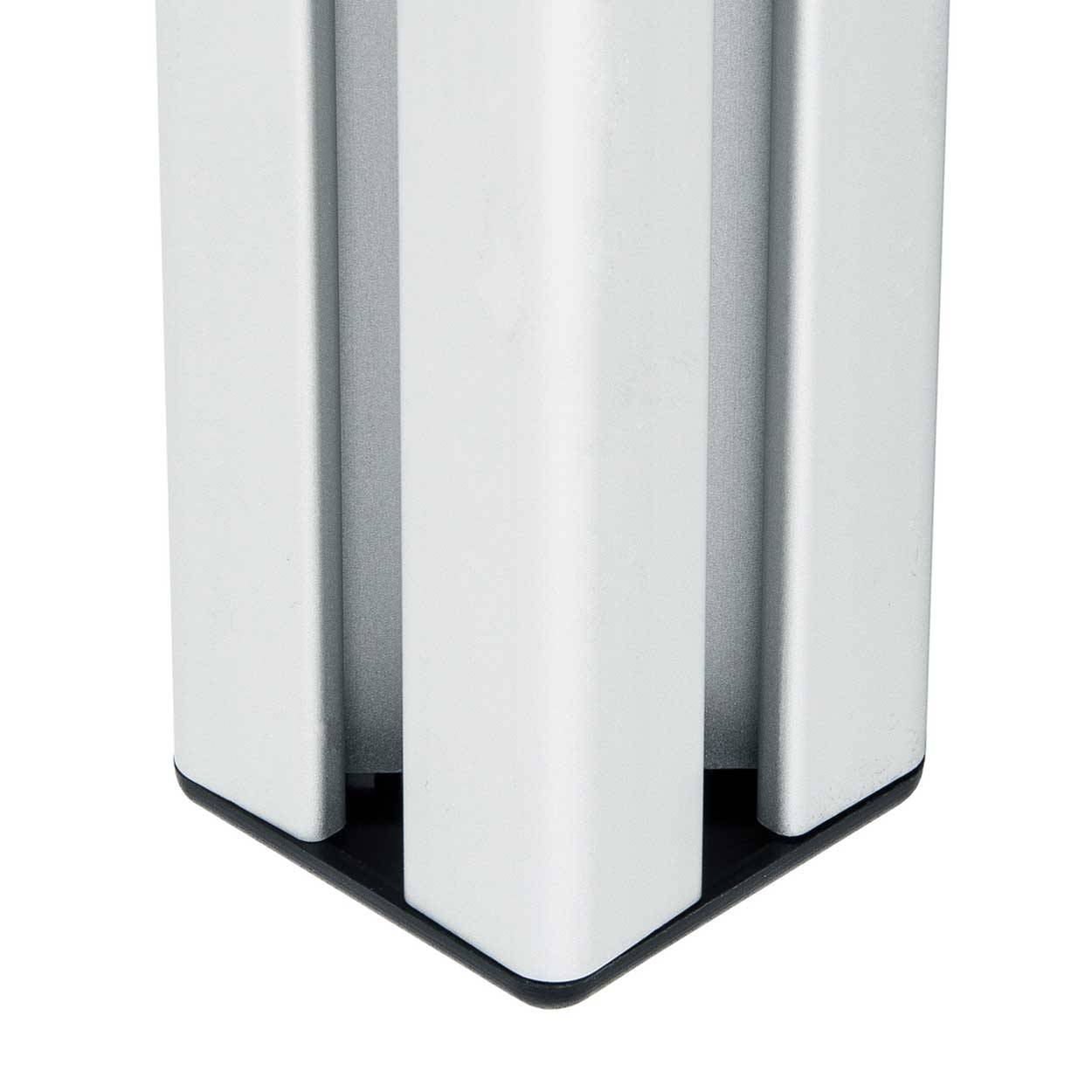 SCHMIDT systemprofile 10x Abdeckkappe 40x40mm Aluprofil Kappe Profil Endkappe Profilabdeckkappe Kunststoff schwarz