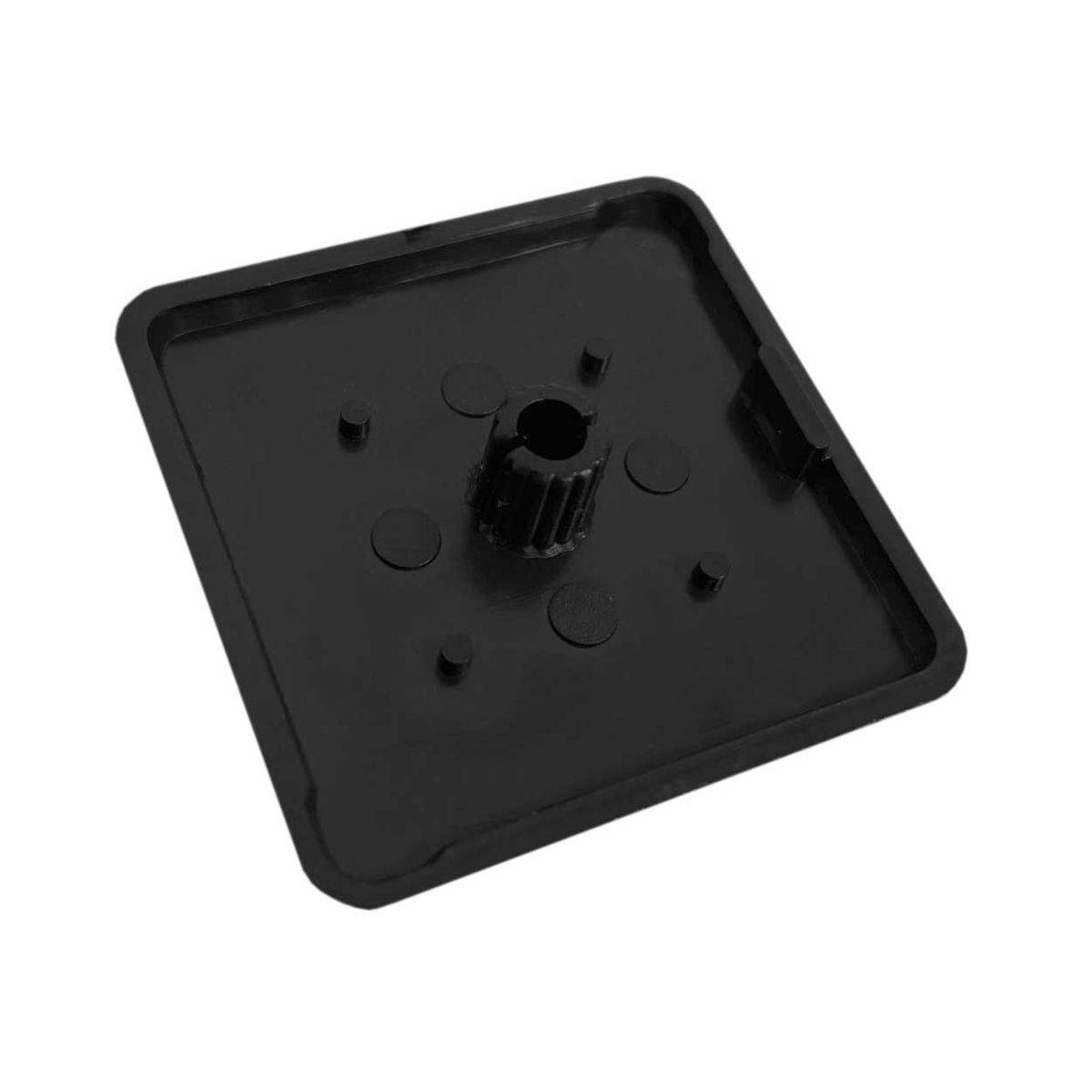 SCHMIDT systemprofile 10x Abdeckkappe 40x40mm Aluprofil Kappe Profil Endkappe Profilabdeckkappe Kunststoff schwarz