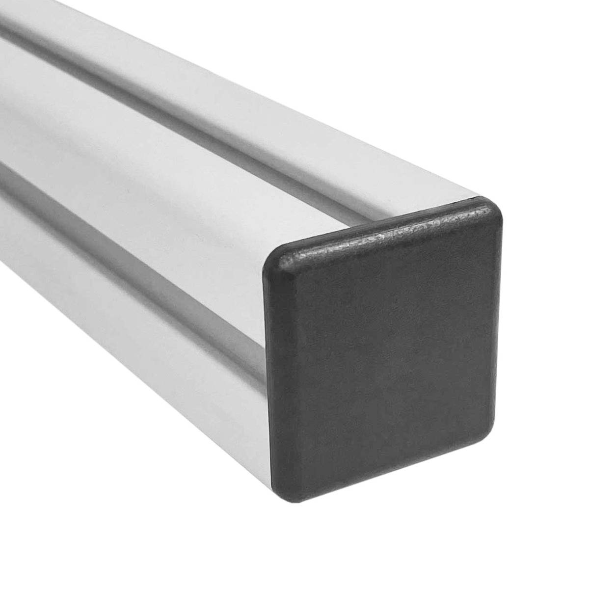 SCHMIDT systemprofile 10x Abdeckkappe 40x40mm Aluprofil Kappe Profil Endkappe Profilabdeckkappe Kunststoff schwarz