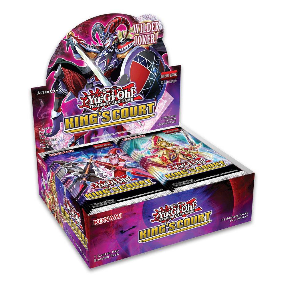 Yu-Gi-Oh! King's Court Display Deutsche Version Neu & OVP