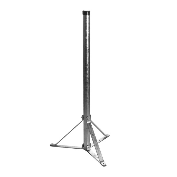 A.S. SAT 32110 Zerlegbarer Stahl Standfuß / 1 m / Ø 48 mm