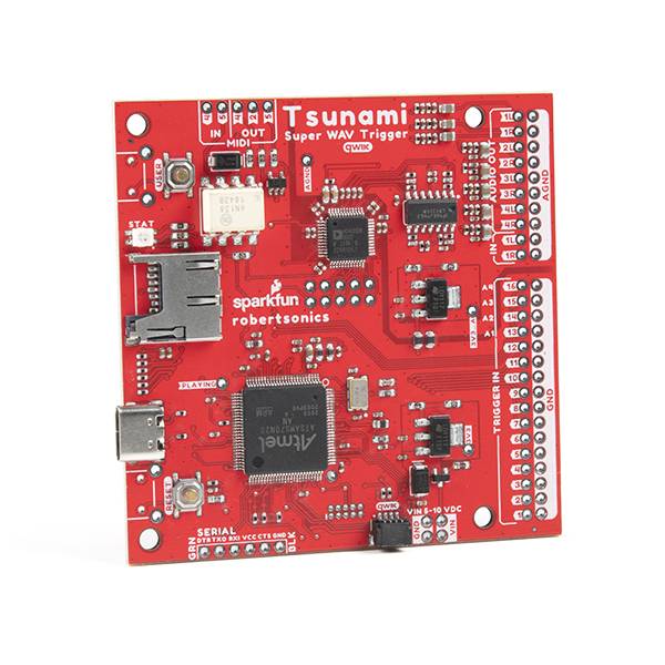SparkFun Tsunami Super WAV Trigger (Qwiic)