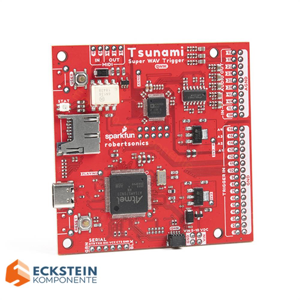SparkFun Tsunami Super WAV Trigger (Qwiic)
