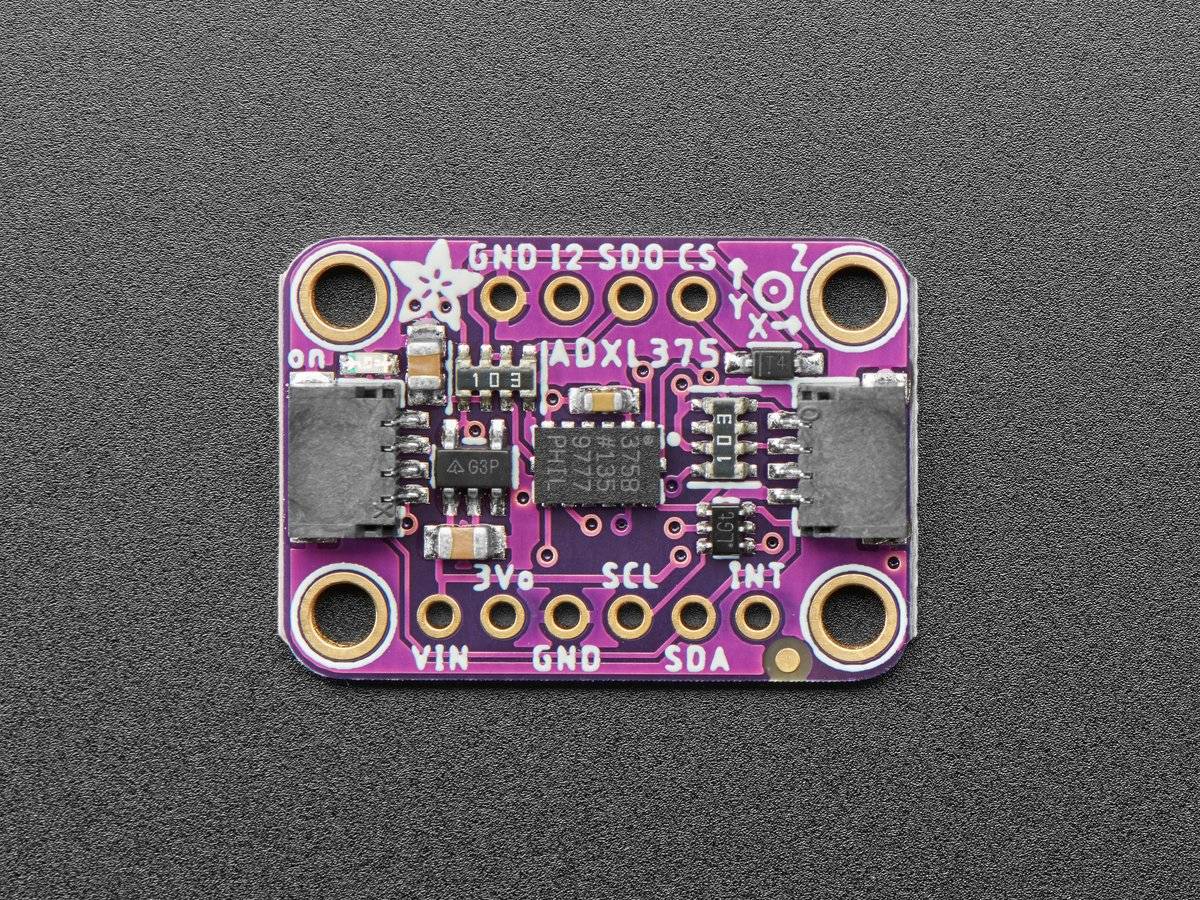 Adafruit ADXL375 - High G Accelerometer (+-200g) with I2C and SPI