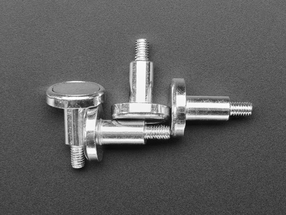 Adafruit Mini Magnet Feet for RGB LED Matrices (Pack of 4) 4631