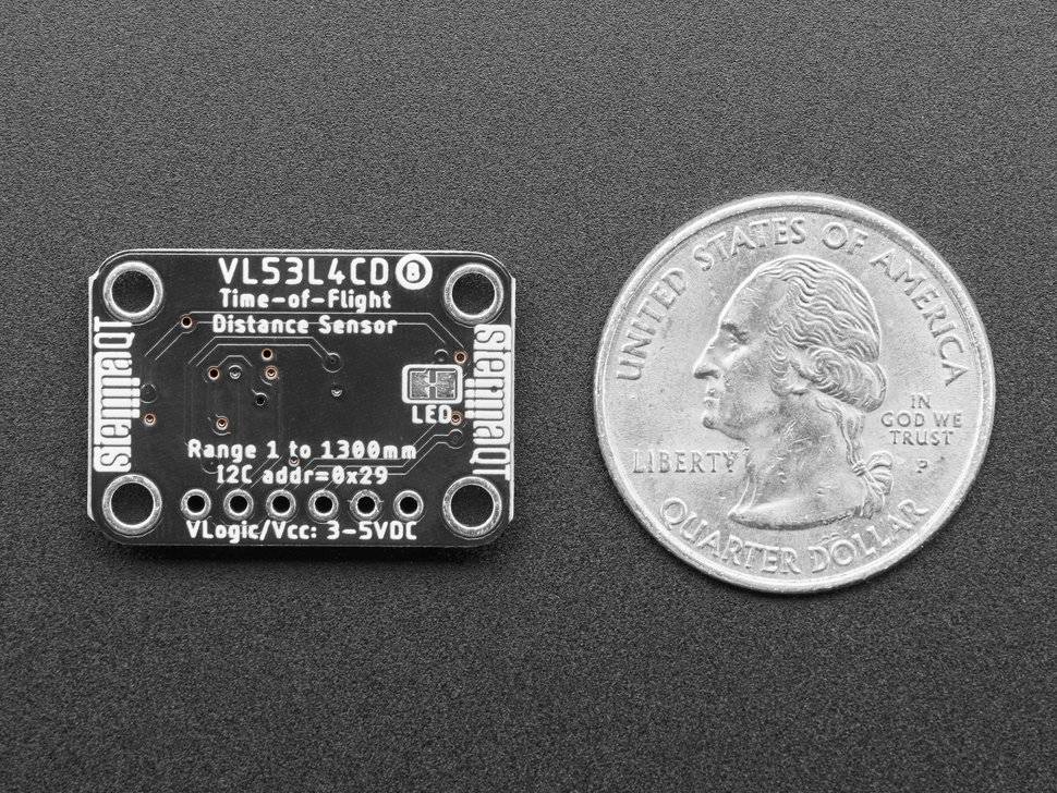 Adafruit VL53L4CD Time of Flight Distance Sensor up to 1300mm 5396