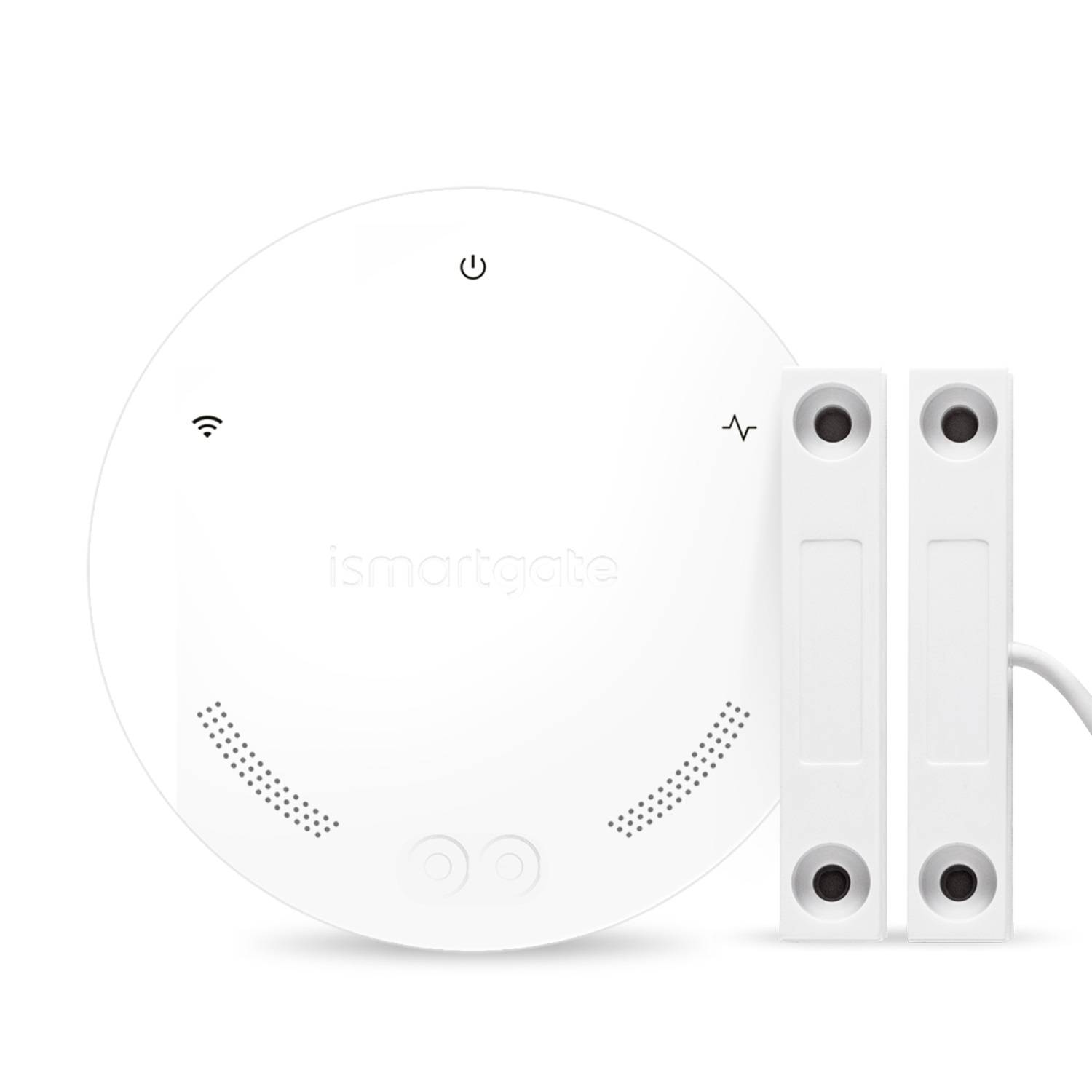 ISMARTGATE Standard Mini Garage Tor verkabelt | WLAN Fernsteuerung und Überwachung | Kompatibel Google Assistant Amazon Alexa iFTTT