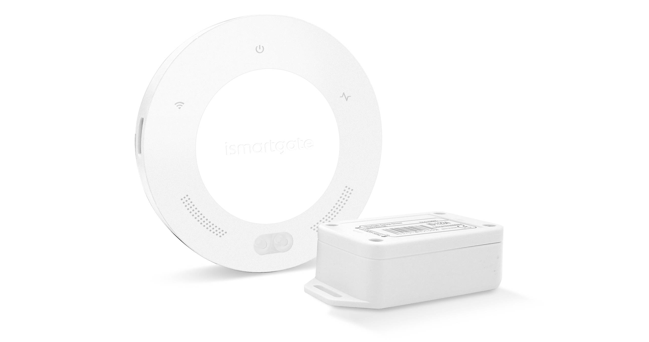 ISMARTGATE Standard Lite Garage kabellos | WLAN Fernsteuerung und Überwachung | Kompatibel Apple HomeKit Google Assistant Amazon Alexa iFTTT