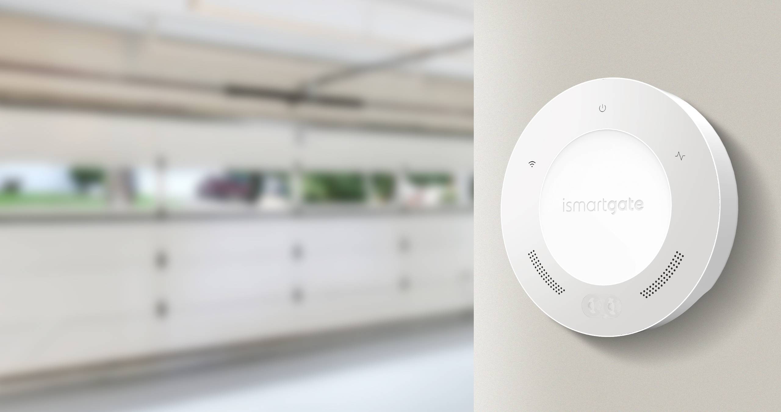 ISMARTGATE Standard Lite Garage kabellos | WLAN Fernsteuerung und Überwachung | Kompatibel Apple HomeKit Google Assistant Amazon Alexa iFTTT