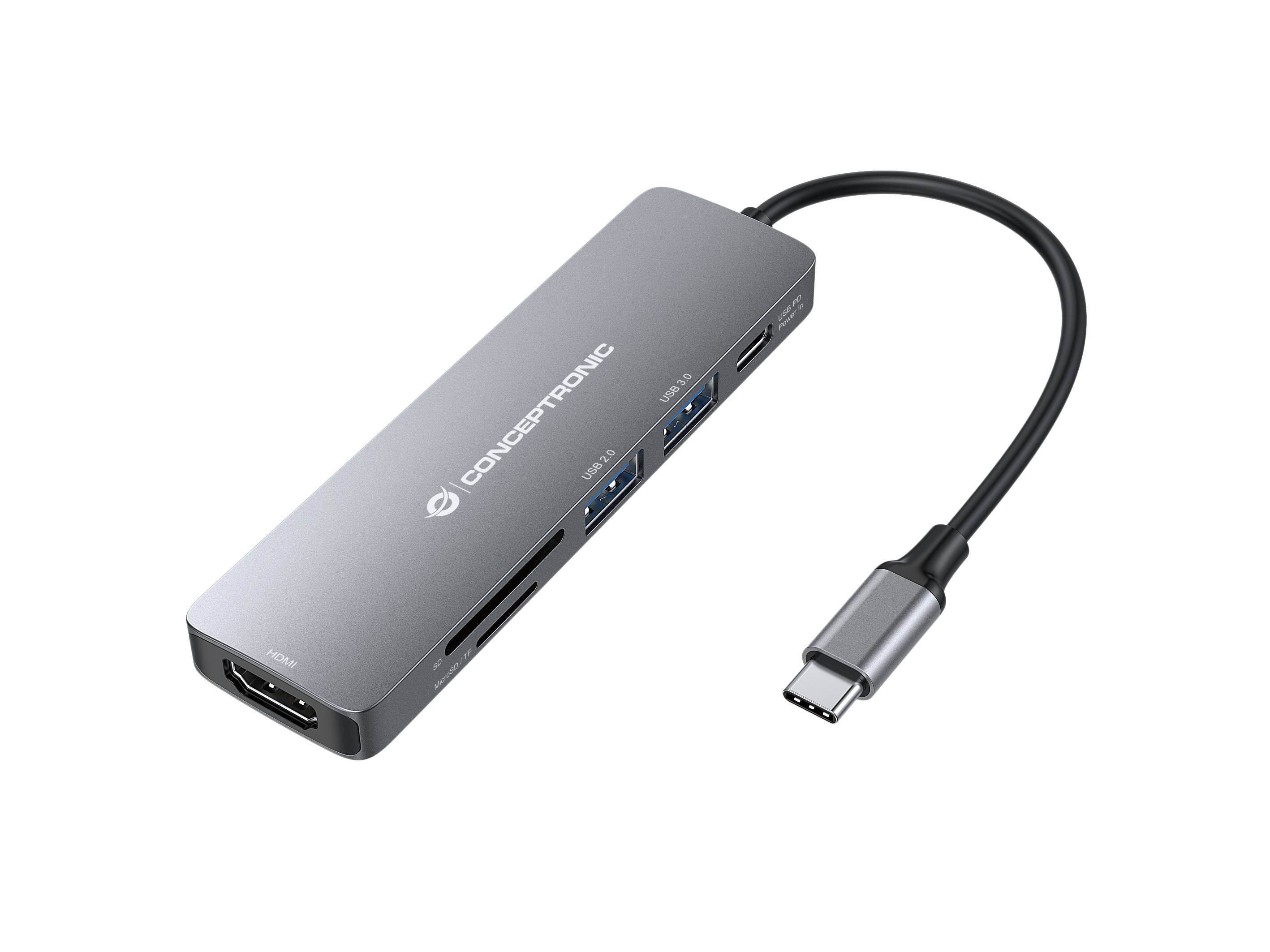 Conceptronic DONN11G - Dockingstation - USB-C 3.2 Gen 1