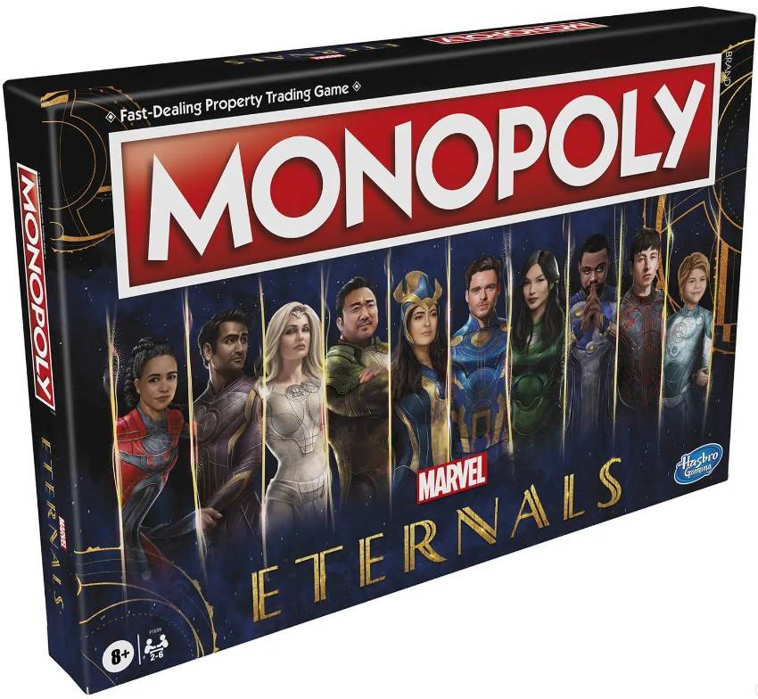 Monopoly - Marvel Eternals (englisch) Brettspiel Gesellschaftsspiel Spiel