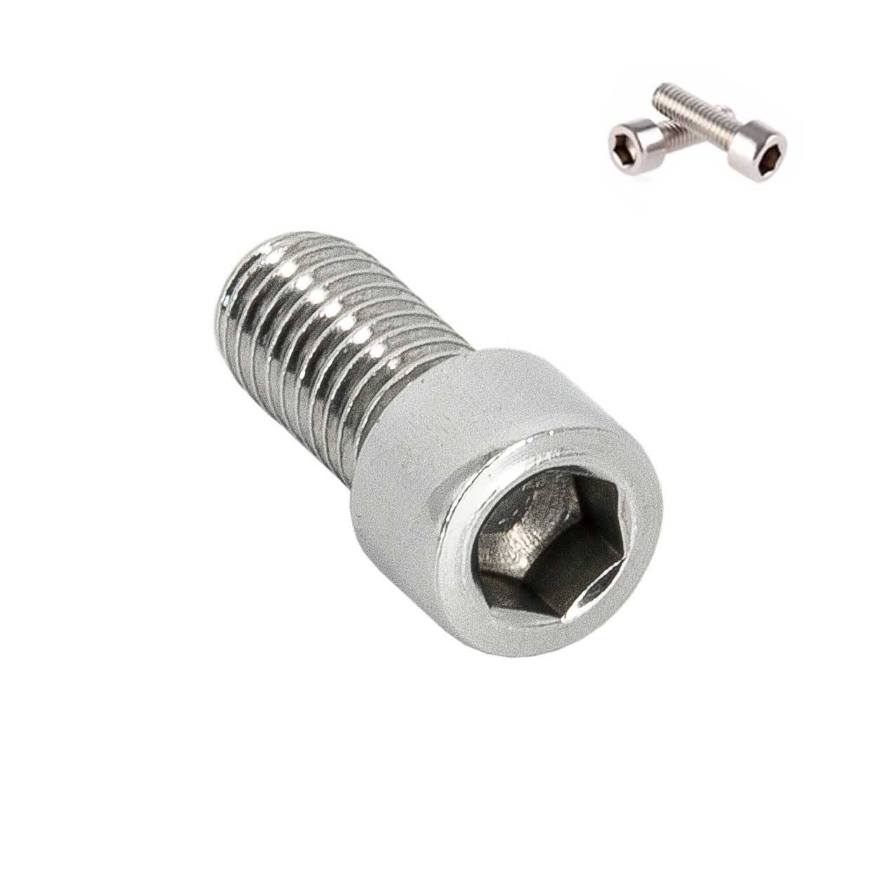 SCHMIDT systemprofile 100x Zylinderschraube M8 16mm verchromt Schraube Innensechskant Aluprofil-Zubehör