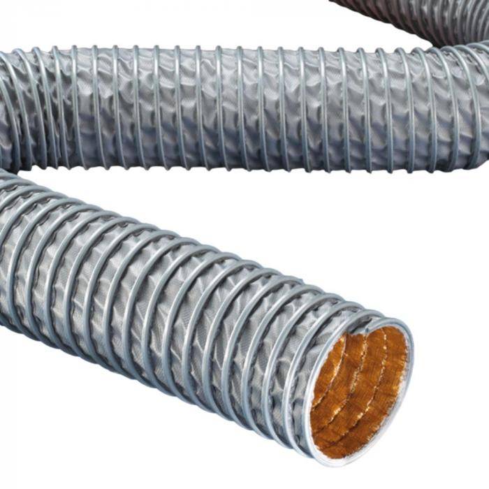 Hochtemperatur Klemmprofilschlauch CP Kapton® 476 - Innen-Ø 100-102 mm - Außen-Ø 112 mm - Länge 6 m - Preis per Rolle