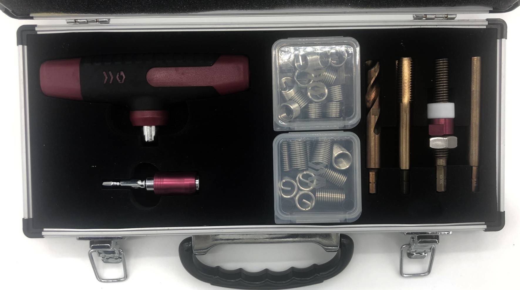 Gewindeschneider M12 Profi Reparatur Set Gewinde reparieren Reparaturhülse Satz