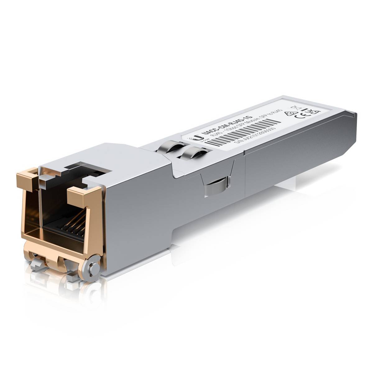 UbiQuiti UACC-CM-RJ45-1G - SFP (Mini-GBIC)-Transceiver-Modul - 1GbE - 10Base-T -