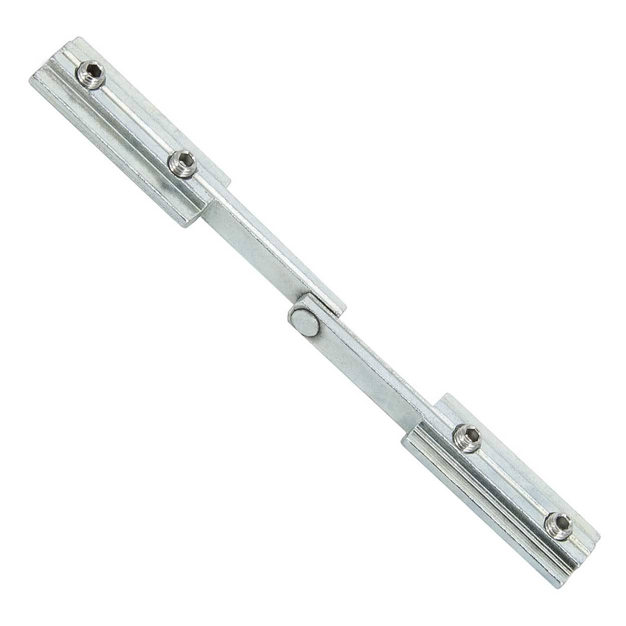 SCHMIDT systemprofile 10x Gelenkverbinder Nut 8 Stahl Drehverbinder mit Madenschrauben Profil-Verbinder Aluprofil-Zubehör