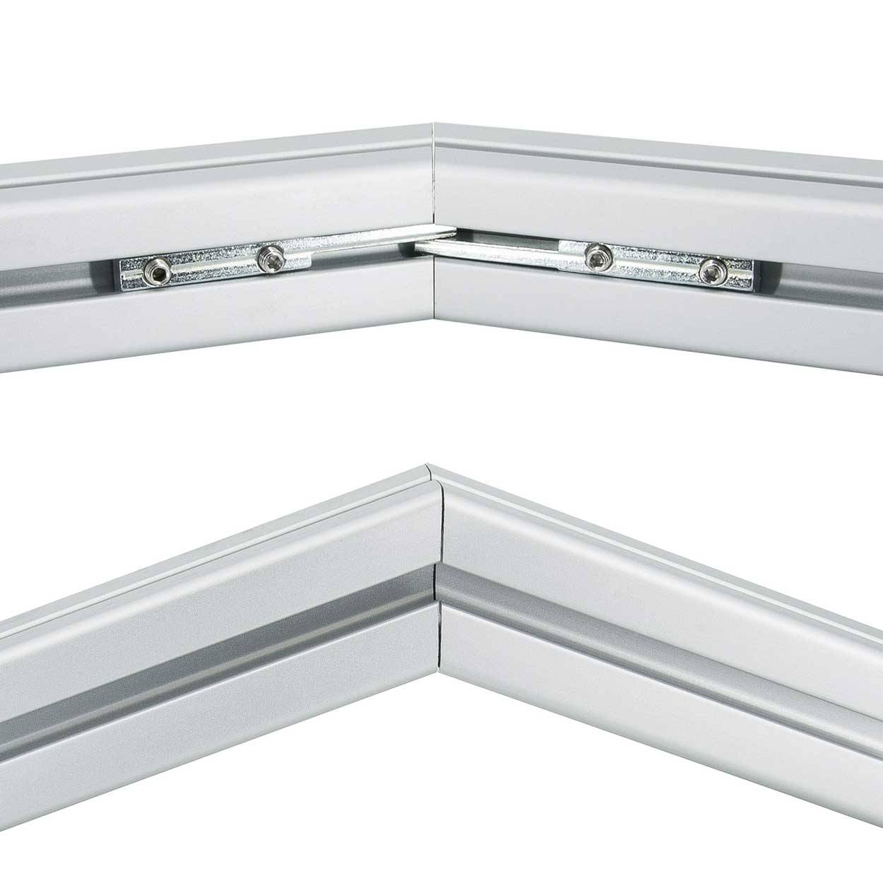 SCHMIDT systemprofile 10x Gelenkverbinder Nut 8 Stahl Drehverbinder mit Madenschrauben Profil-Verbinder Aluprofil-Zubehör