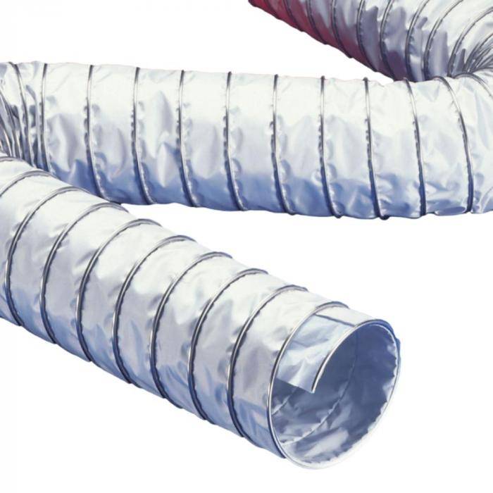 Klemmprofilschlauch CP PTFE/GLASS-INOX 471 - Innen-Ø 254 mm - Außen-Ø 266 mm - Länge 6 m - Preis per Rolle