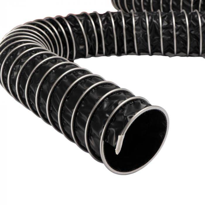 PTFE Klemmprofilschlauch CP PTFE-INOX 475 EC - Innen-Ø 75-76 mm - Außen-Ø 87 mm - Länge 6 m - Preis per Rolle