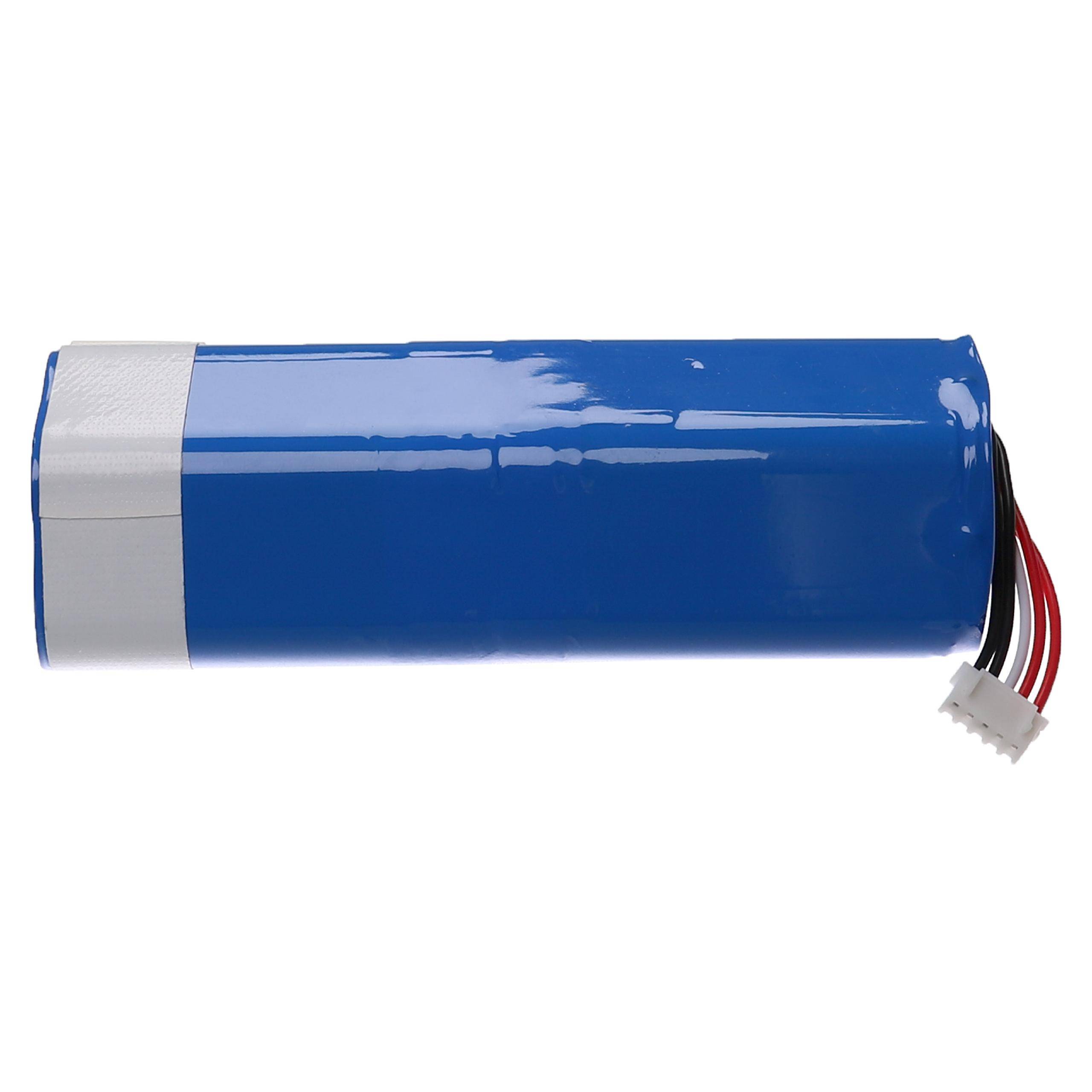 vhbw Akku kompatibel mit Ecovacs Deebot T9 AIVI, Deebot T9, Deebot T9+, DJ65, DBX11-11/21 Saugroboter (6400 mAh, 14,4 V, Li-Ion)