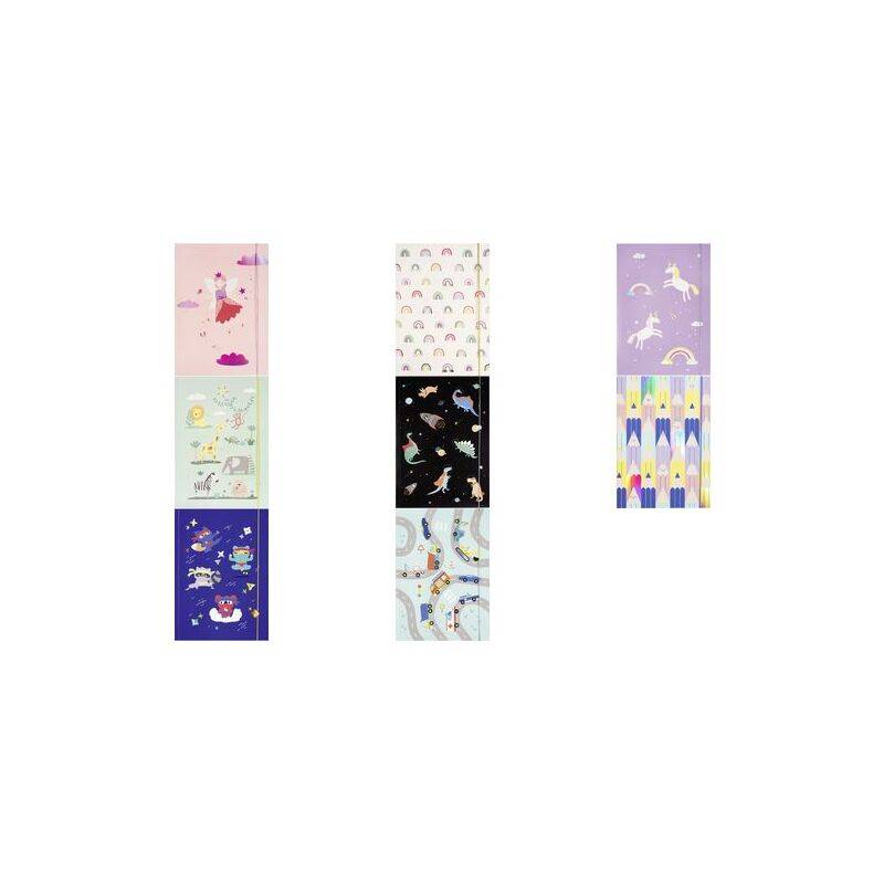 folia Zeichnungsmappe HOTFOIL "NINJAS", Karton, DIN A3