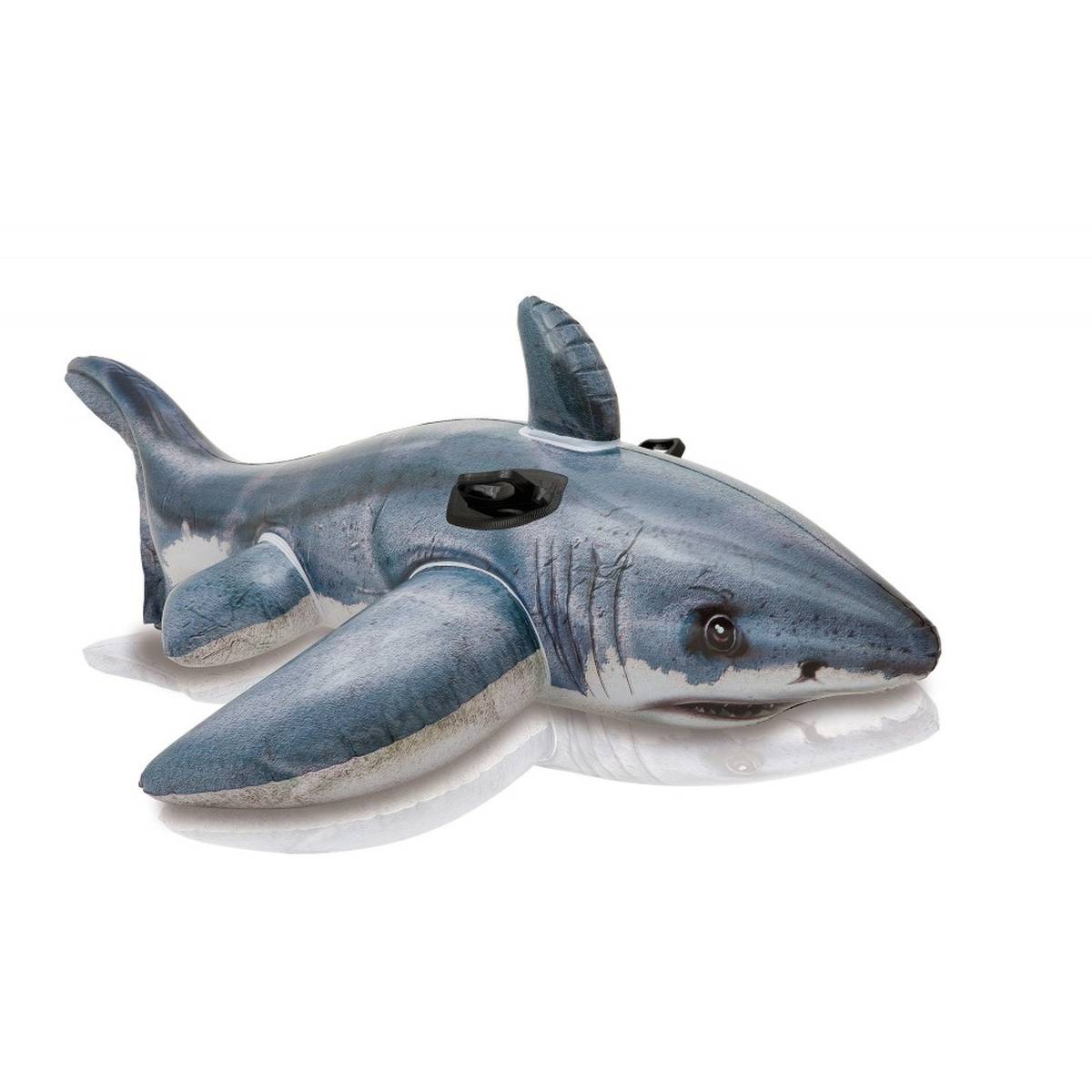 INTEX 57525NP - Schwimmtier - Great White Shark Aufblastier Weißer Hai