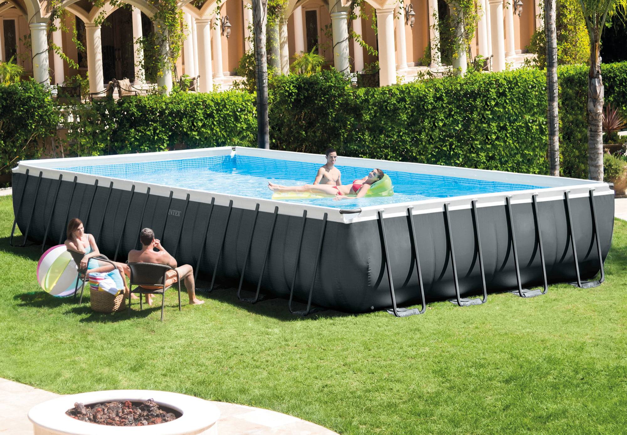 INTEX 26374GN Ultra XTR Frame Pool (975x488x132cm) Swimmingpool Set