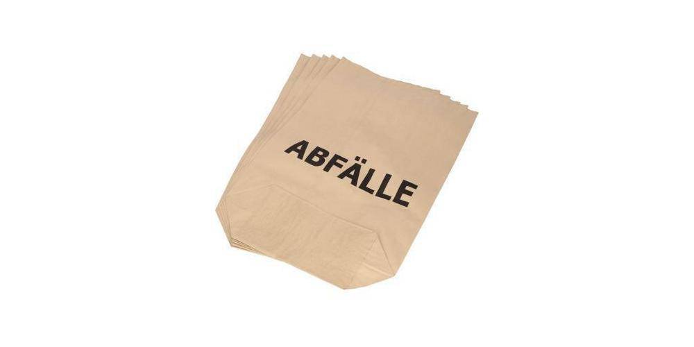 Neutralware Müllsack 55 x 85+20 cm (B x H) 70l Papier natronbraun 25