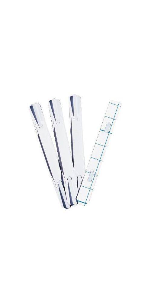 Neutralware Heftstreifen 2 x 15 cm (B x H) Kunststoff weiß 100