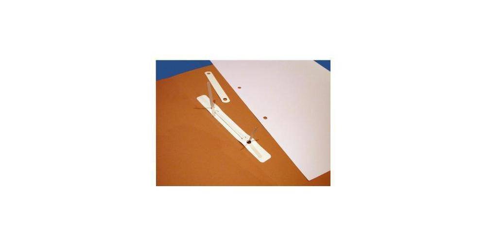 Neutralware Heftstreifen 2 x 15 cm (B x H) Kunststoff weiß 100