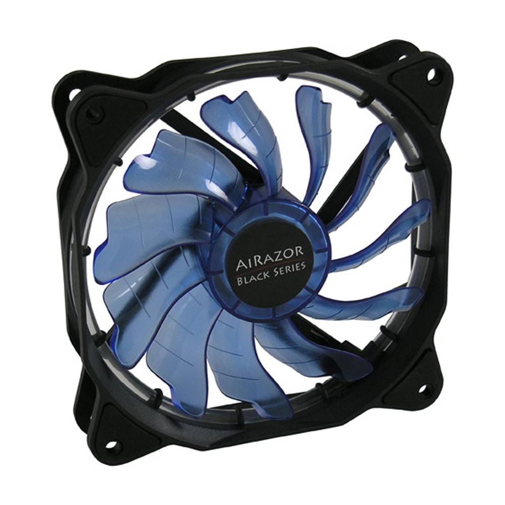 LC-Power LC-CF-120-TUBE-B, Gehäuselüfter AiRazor, 120x120x25mm, Hydrolager, blau