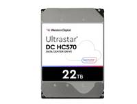 WD Ultrastar DC HC570 - Festplatte - verschlüsselt - 22 TB - intern - 3.5" (8.9 cm)