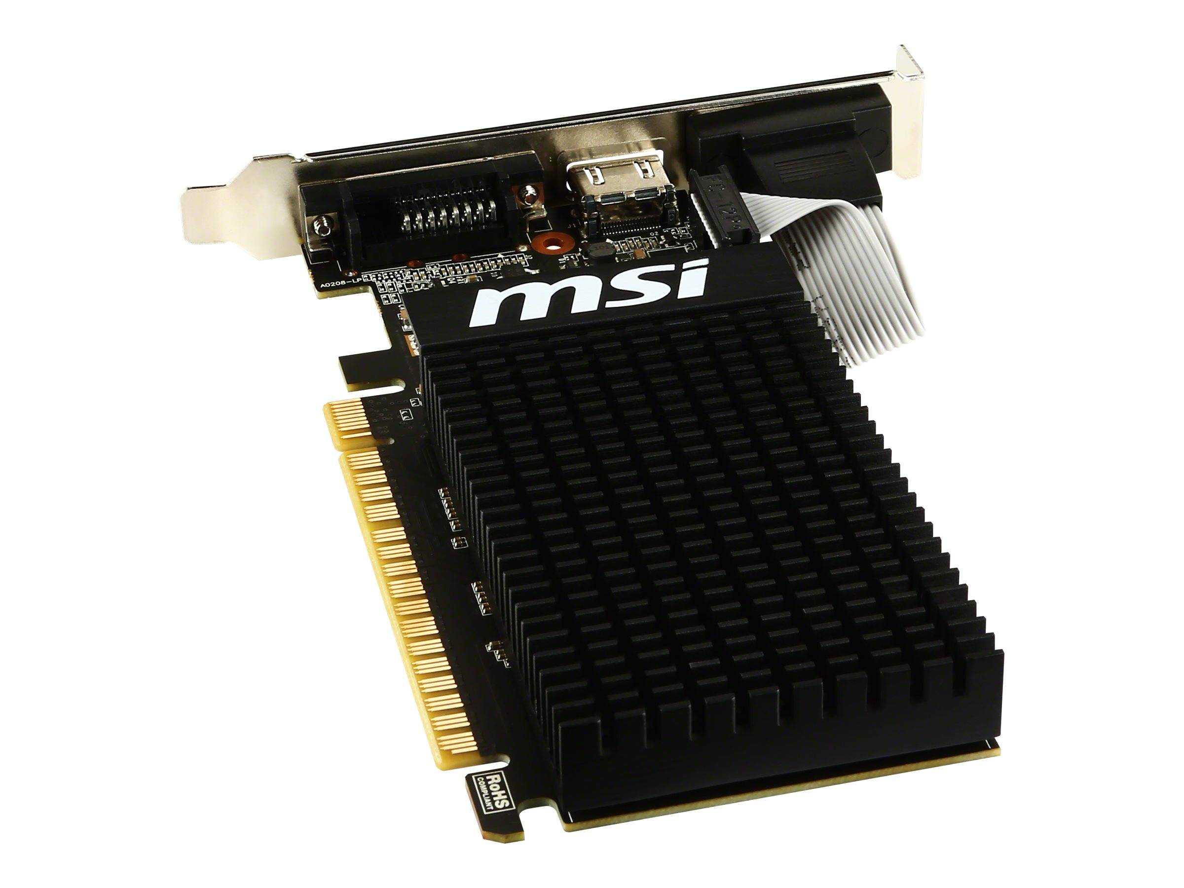 GT710 2GB MSI LP passiv DDR3